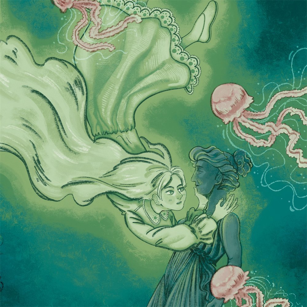 Morskie Opowieści shanties zine cover, Polish version